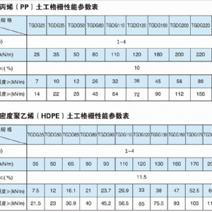 單向塑料土工格柵